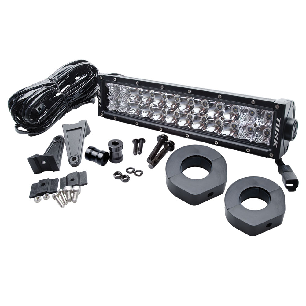 Tusk LED Light Bar Kit 12 Spot/FloodFits Polaris RZR XP 1000 DESERT